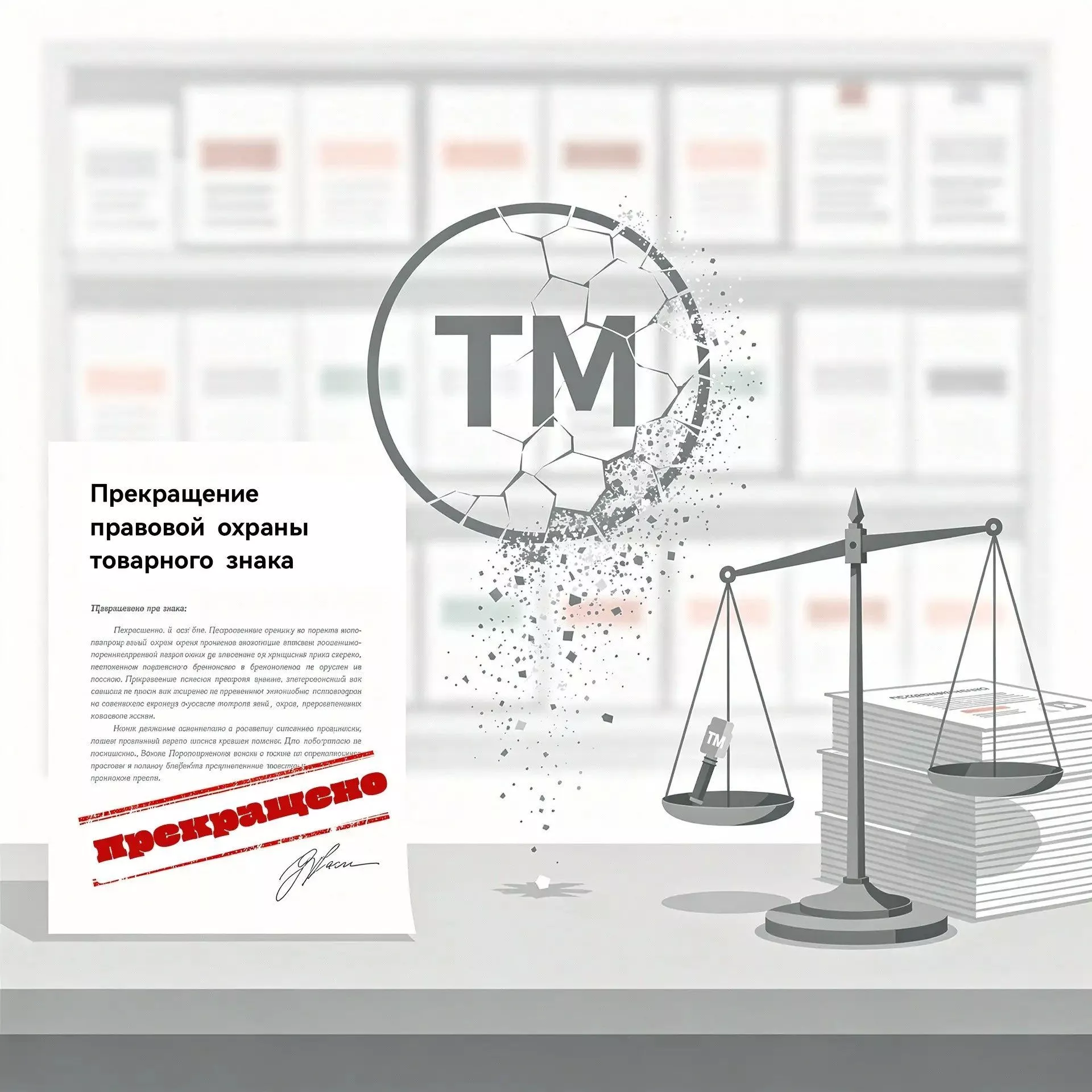 Прекращение правовой охраны товарного знака из-за неиспользования: процедура и практика